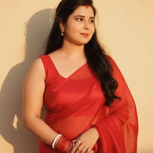 Women's Patola pallu Banarasi tissue silk saree Comes with Unstitched Blouse piece